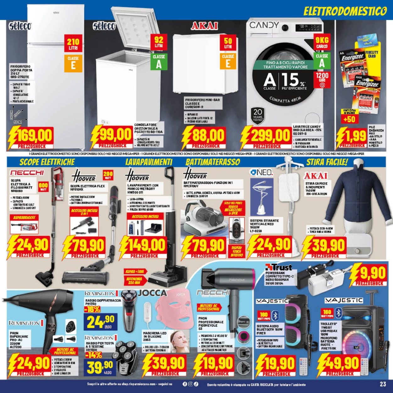 Volantino Risparmio Casa - 22/7/2026 - 9/8/2026. Pagina 23