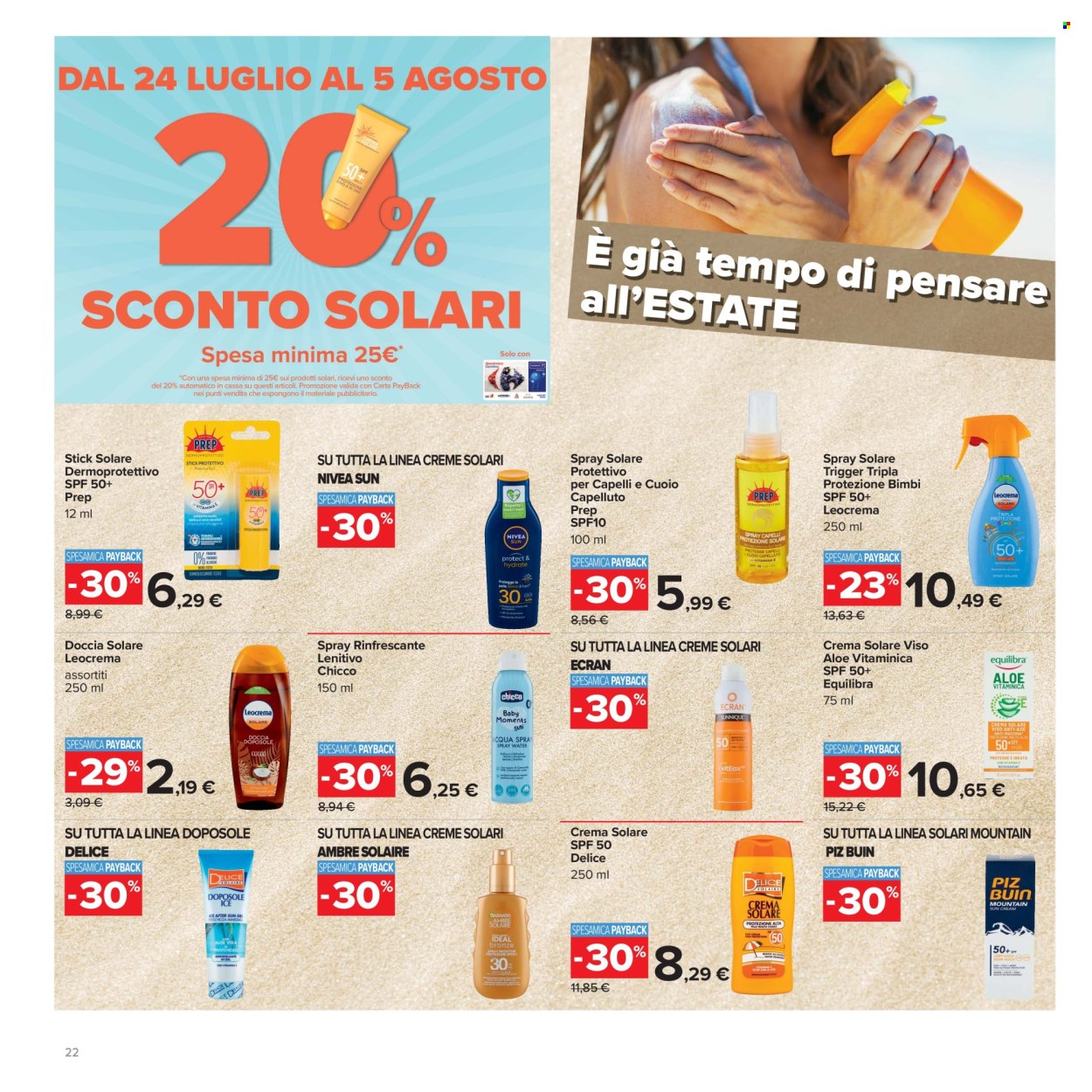 Volantino Carrefour - 24/7/2026 - 5/8/2026. Pagina 22