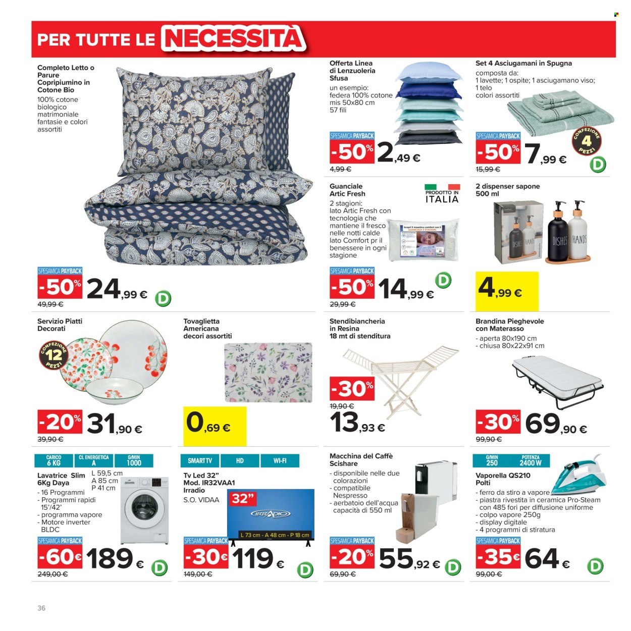 Volantino Carrefour - 24/7/2026 - 5/8/2026. Pagina 36