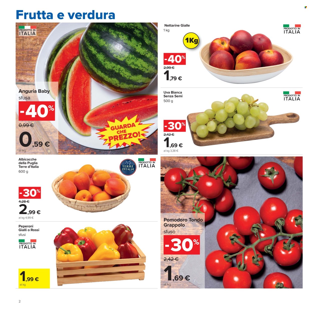 Volantino Carrefour - 24/7/2026 - 5/8/2026. Pagina 2