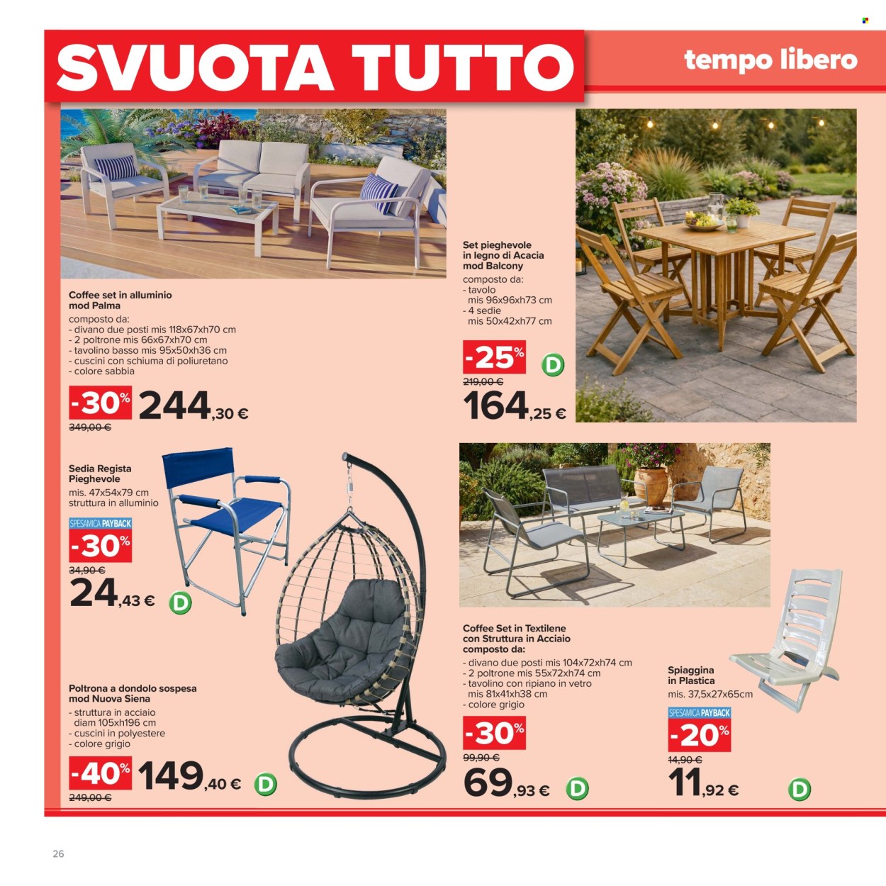 Volantino Carrefour - 24/7/2026 - 5/8/2026. Pagina 26