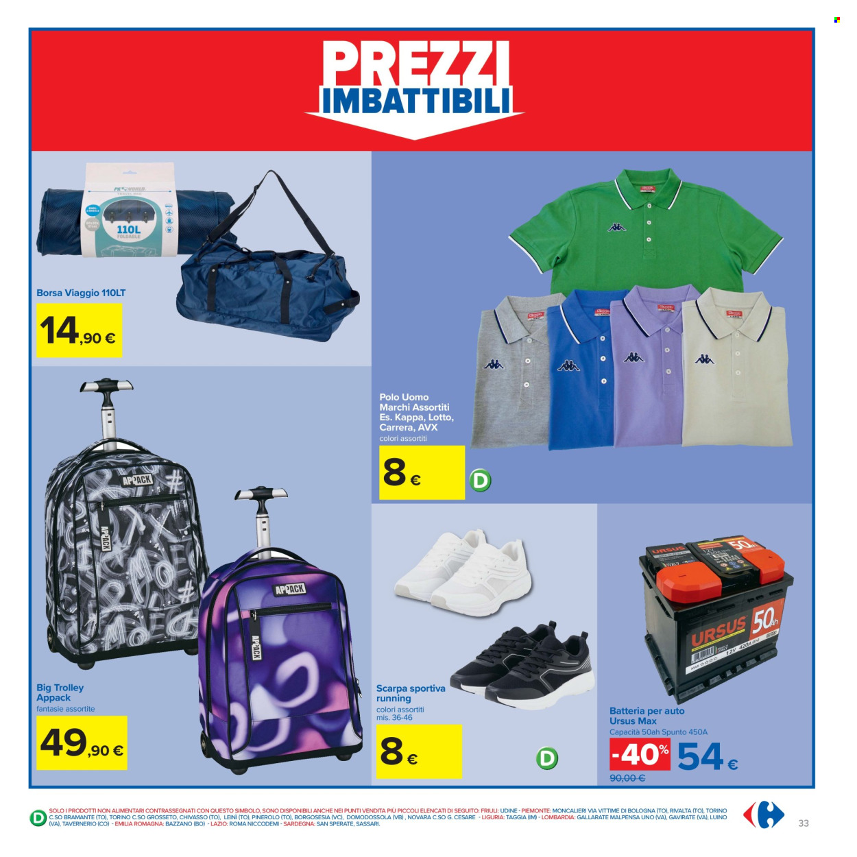 Volantino Carrefour - 24/7/2026 - 5/8/2026. Pagina 33