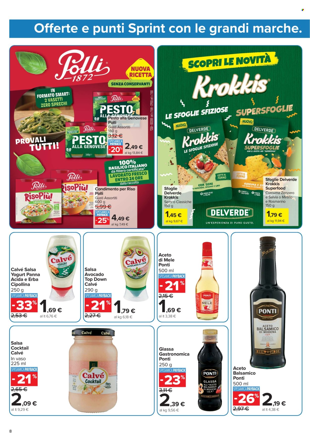 Volantino Carrefour - 24/7/2026 - 5/8/2026. Pagina 8