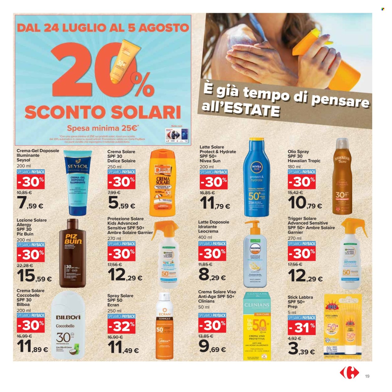 Volantino Carrefour - 24/7/2026 - 5/8/2026. Pagina 19