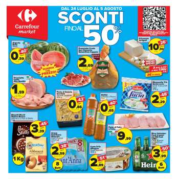 Volantino Carrefour - 24/7/2026 - 5/8/2026.