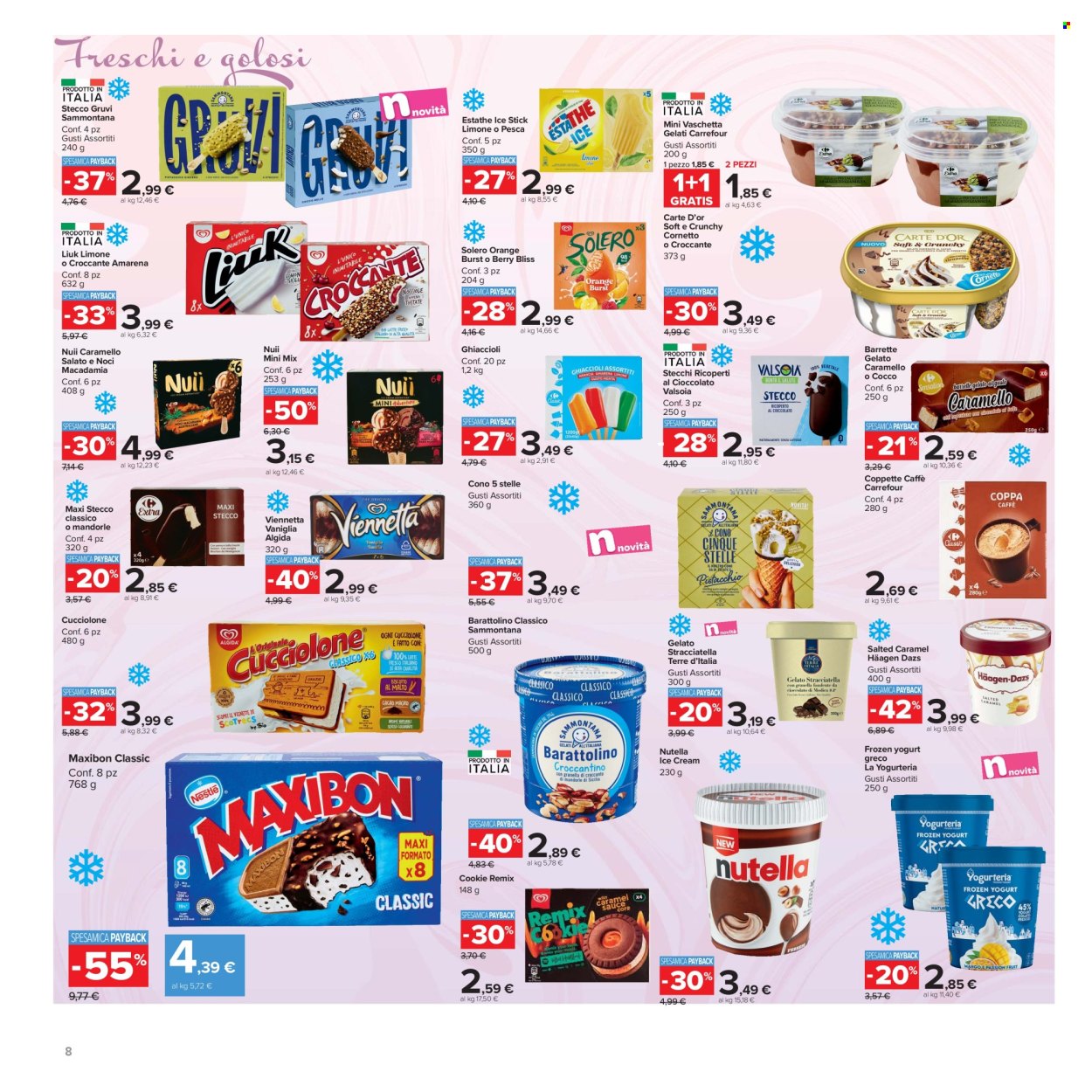 Volantino Carrefour - 24/7/2026 - 5/8/2026. Pagina 8