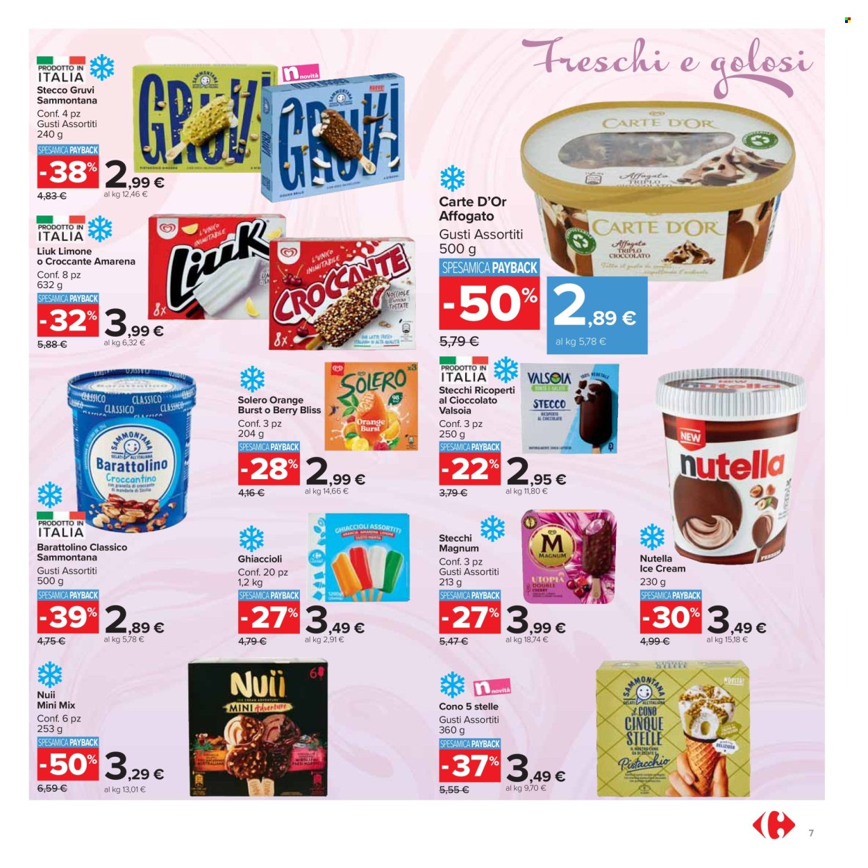 Volantino Carrefour - 24/7/2026 - 5/8/2026. Pagina 7