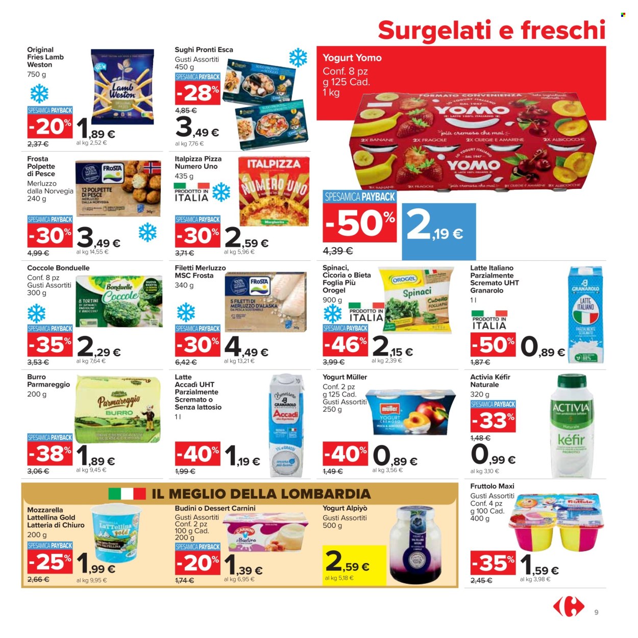 Volantino Carrefour - 24/7/2026 - 5/8/2026. Pagina 9