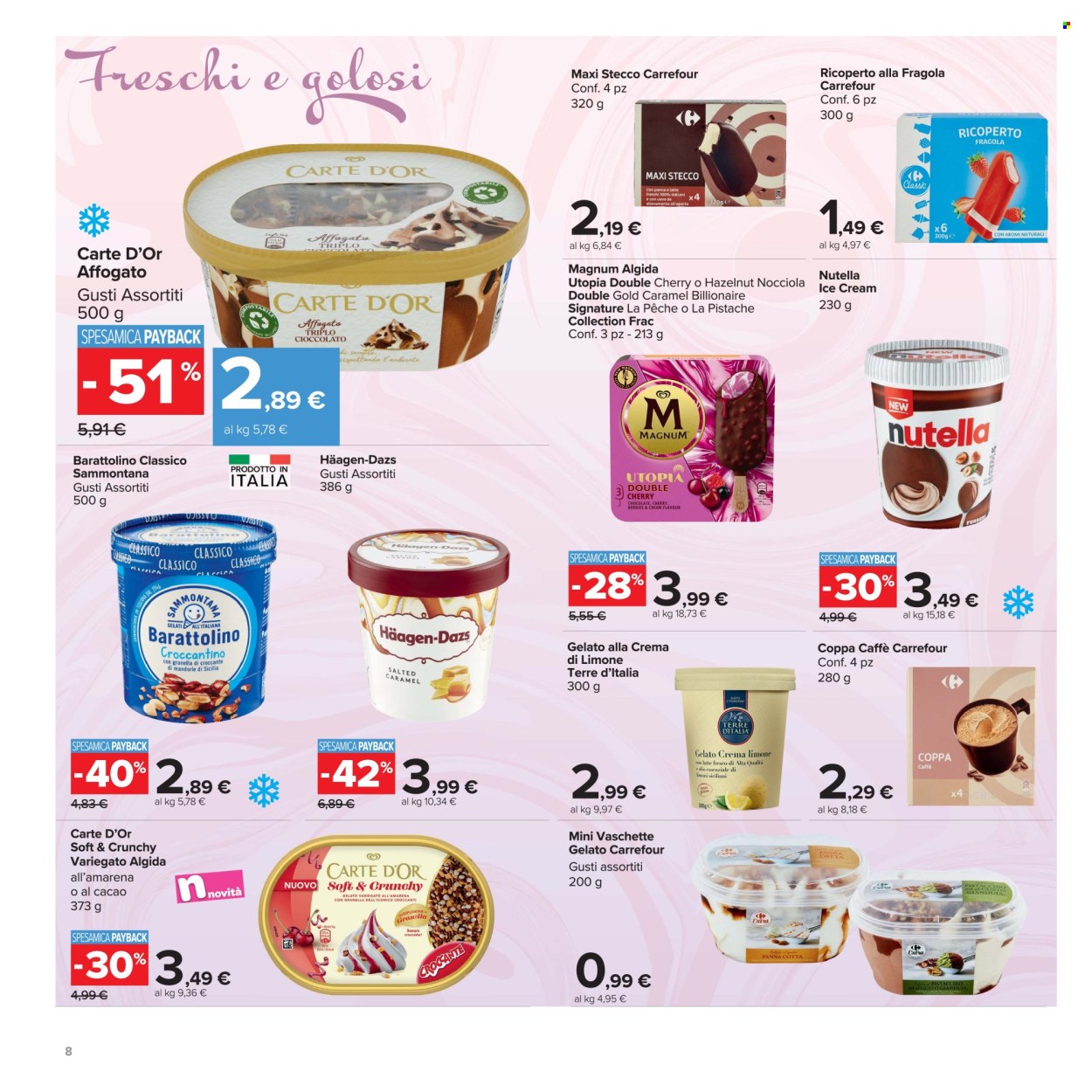Volantino Carrefour - 24/7/2026 - 5/8/2026. Pagina 8