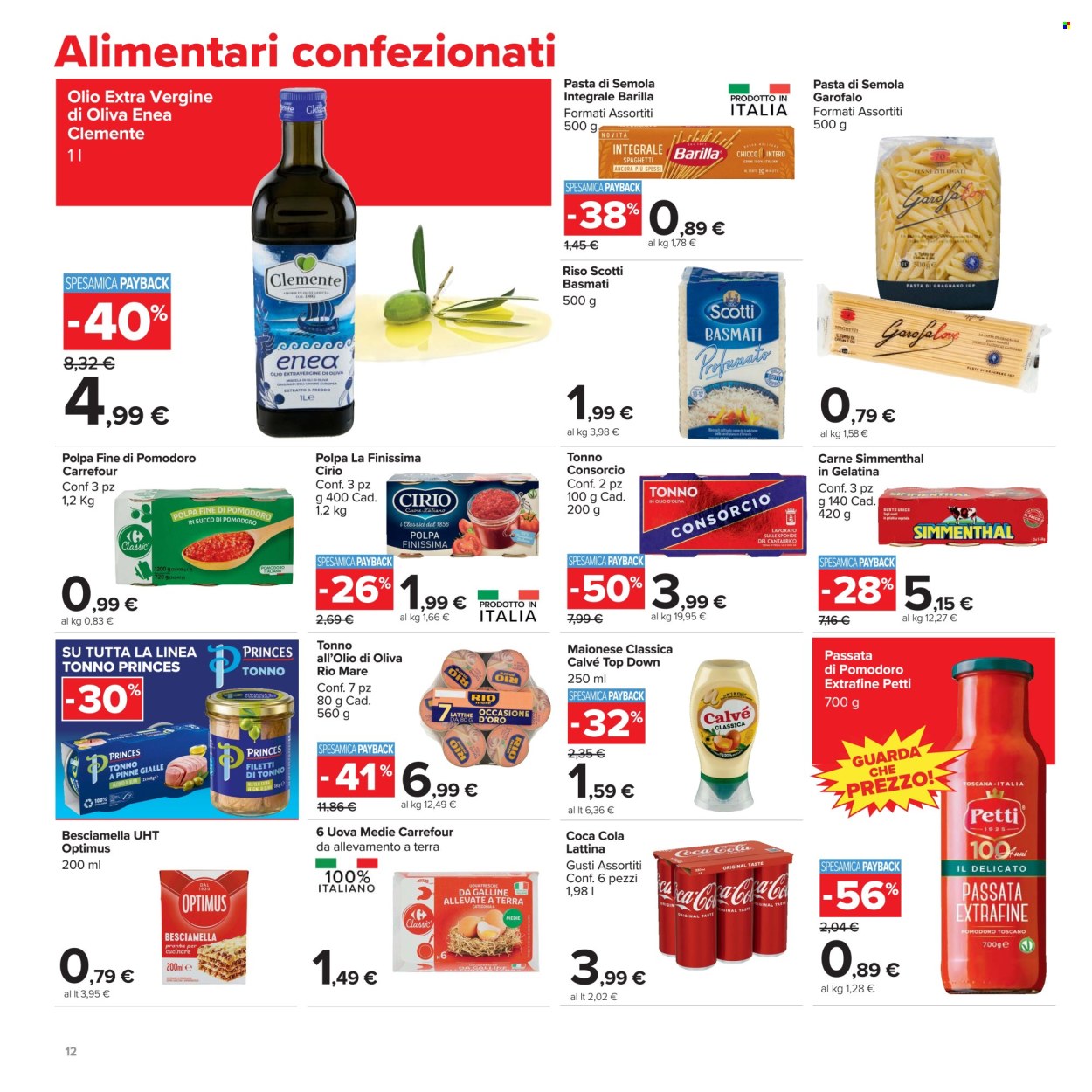 Volantino Carrefour - 24/7/2026 - 5/8/2026. Pagina 12