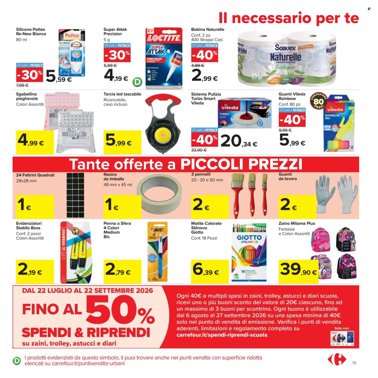 Volantino Carrefour - 24/7/2026 - 5/8/2026. Pagina 15