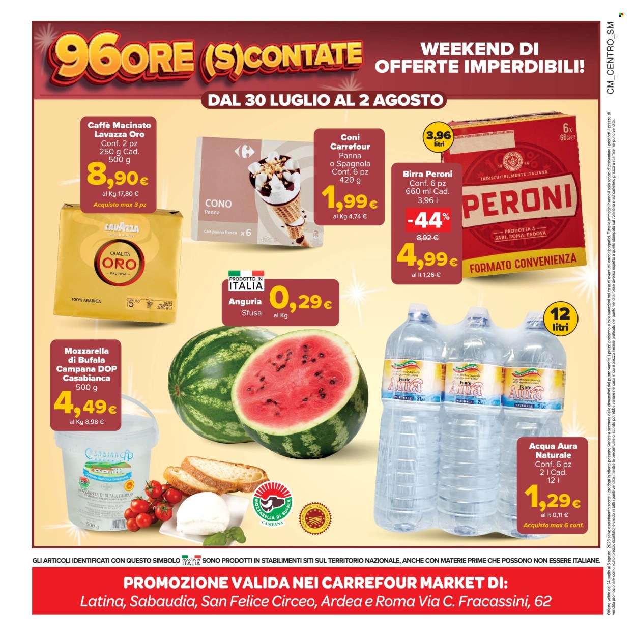 Volantino Carrefour - 24/7/2026 - 5/8/2026. Pagina 16