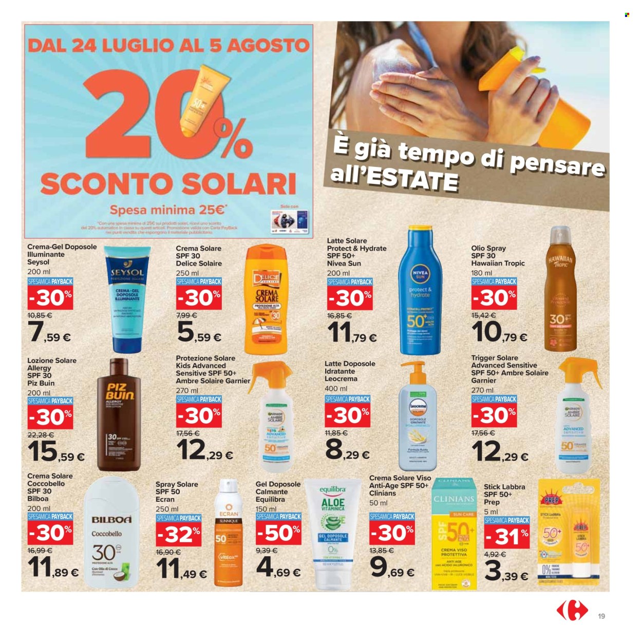 Volantino Carrefour - 24/7/2026 - 5/8/2026. Pagina 19