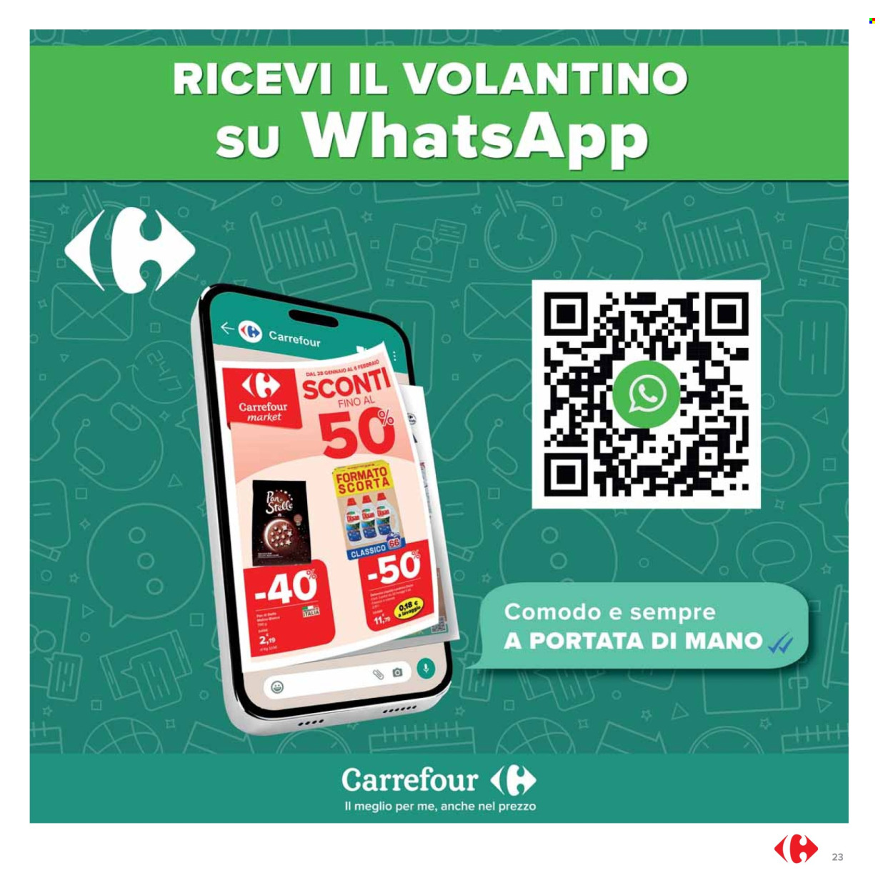 Volantino Carrefour - 24/7/2026 - 5/8/2026. Pagina 23