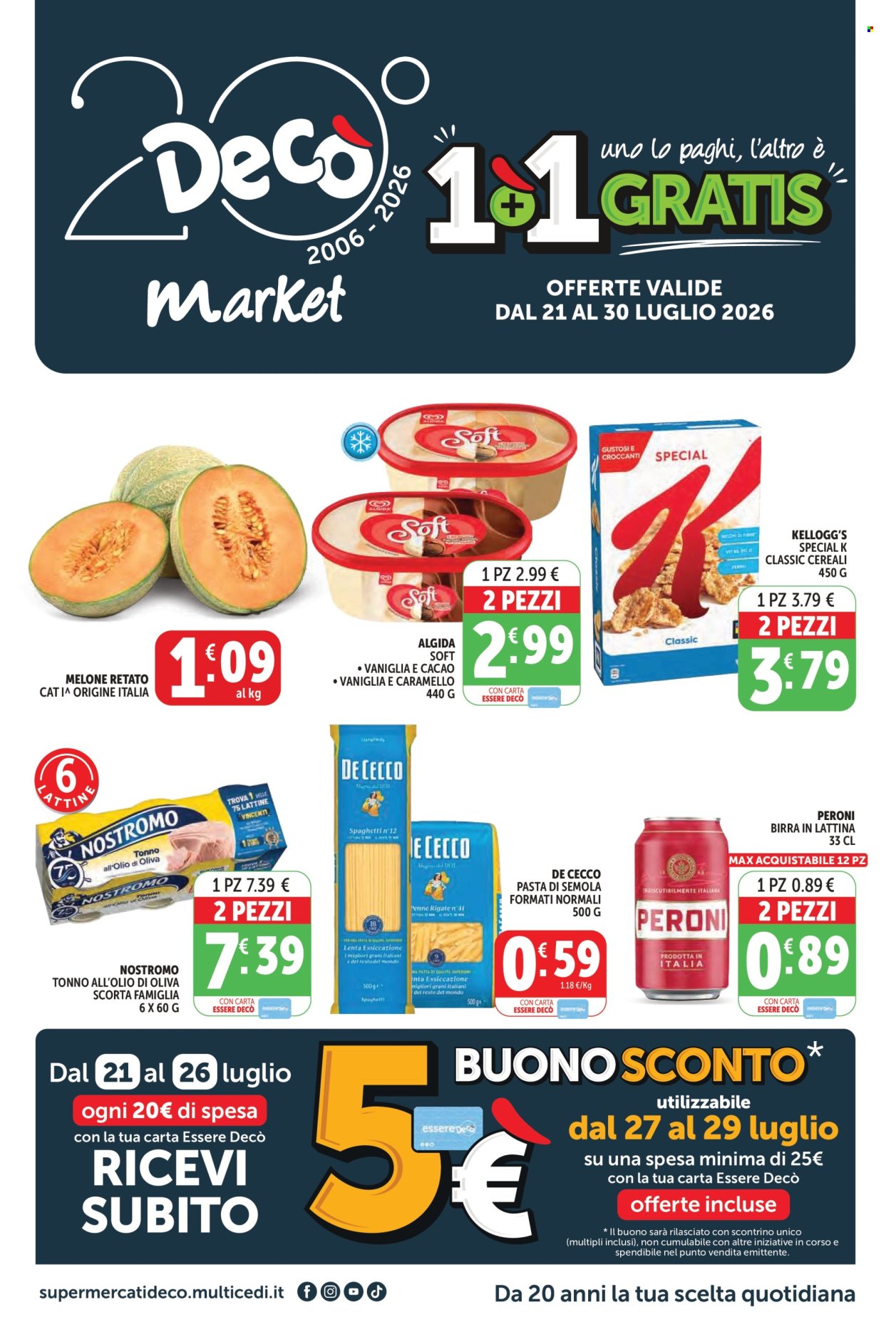Volantino Deco - 21/7/2026 - 30/7/2026. Pagina 1