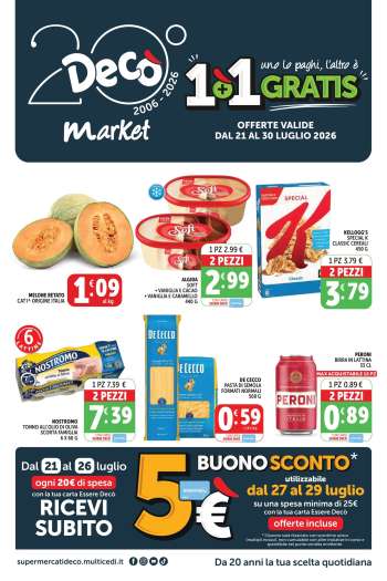 Volantino Deco - 21/7/2026 - 30/7/2026.
