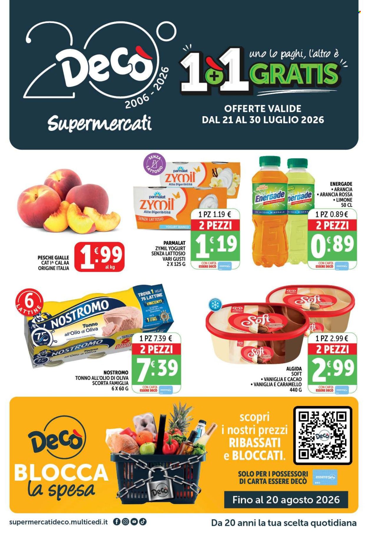 Volantino Deco - 21/7/2026 - 30/7/2026. Pagina 1