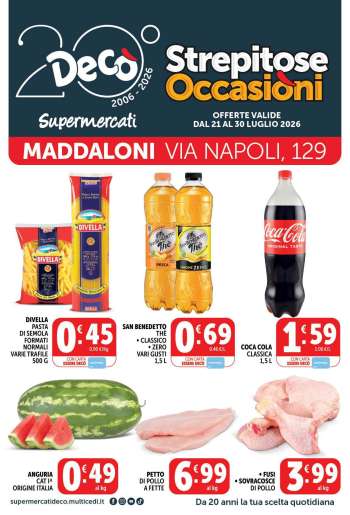 Volantino Deco - 21/7/2026 - 30/7/2026.