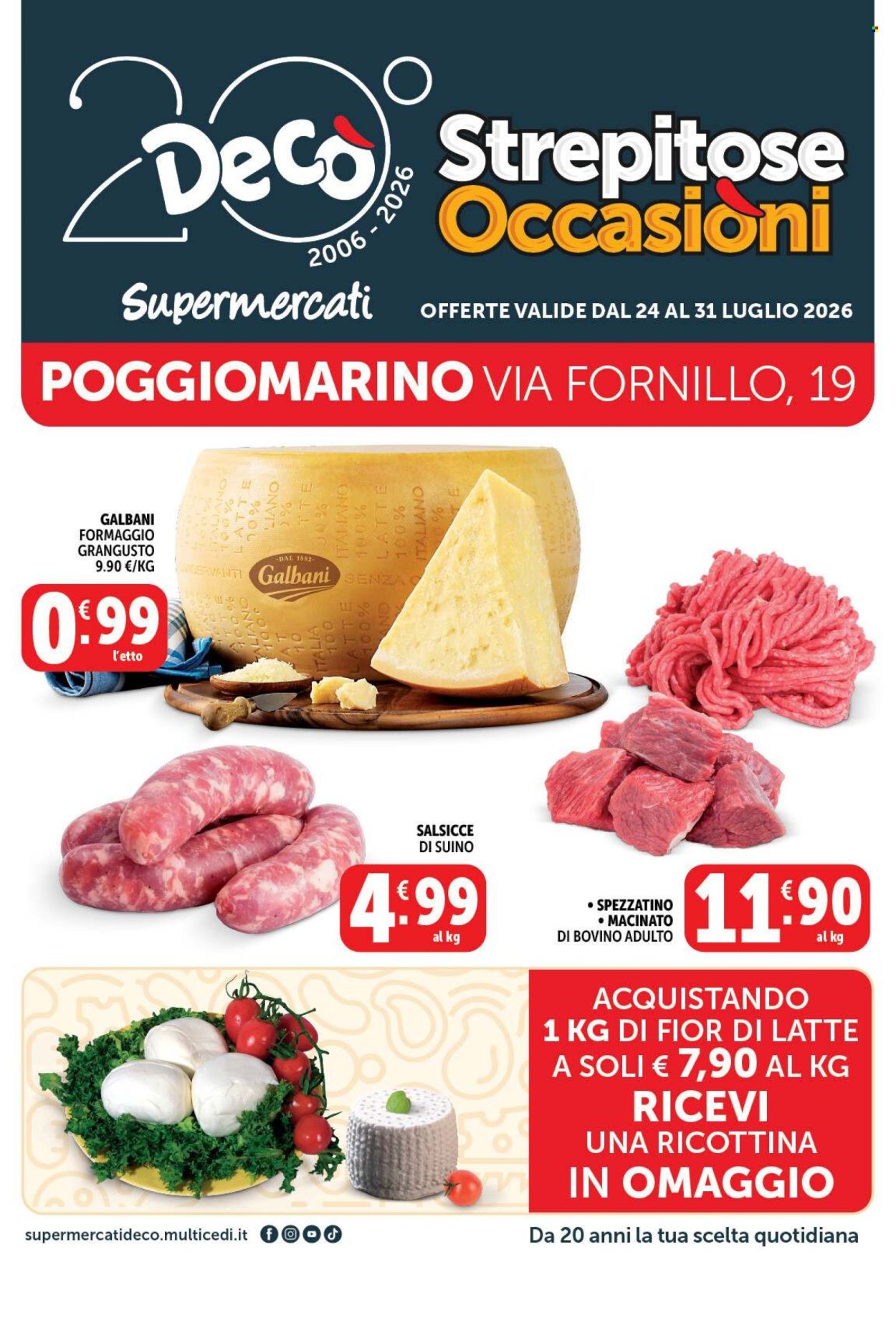 Volantino Deco - 21/7/2026 - 30/7/2026. Pagina 1