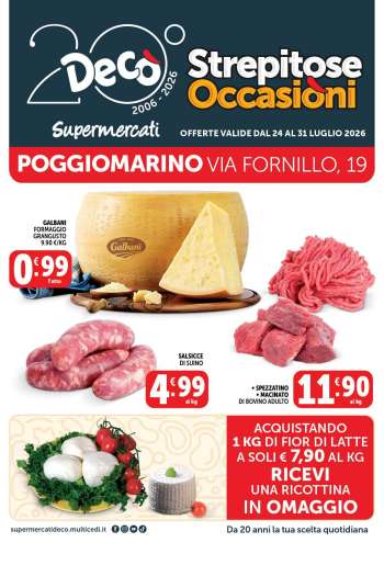 Volantino Deco - 21/7/2026 - 30/7/2026.