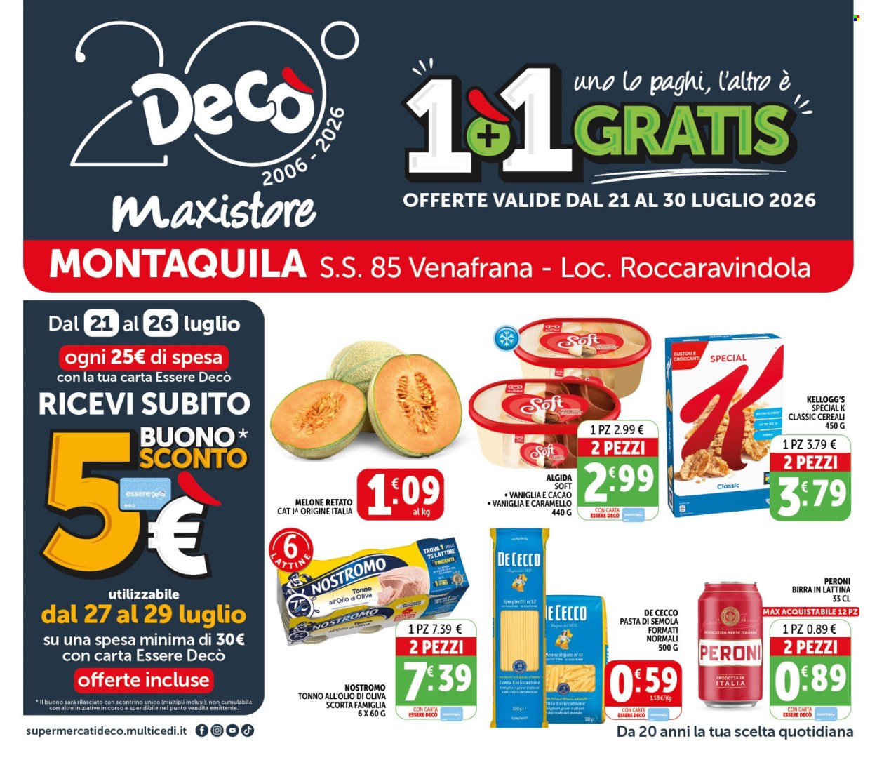 Volantino Deco - 21/7/2026 - 30/7/2026. Pagina 1