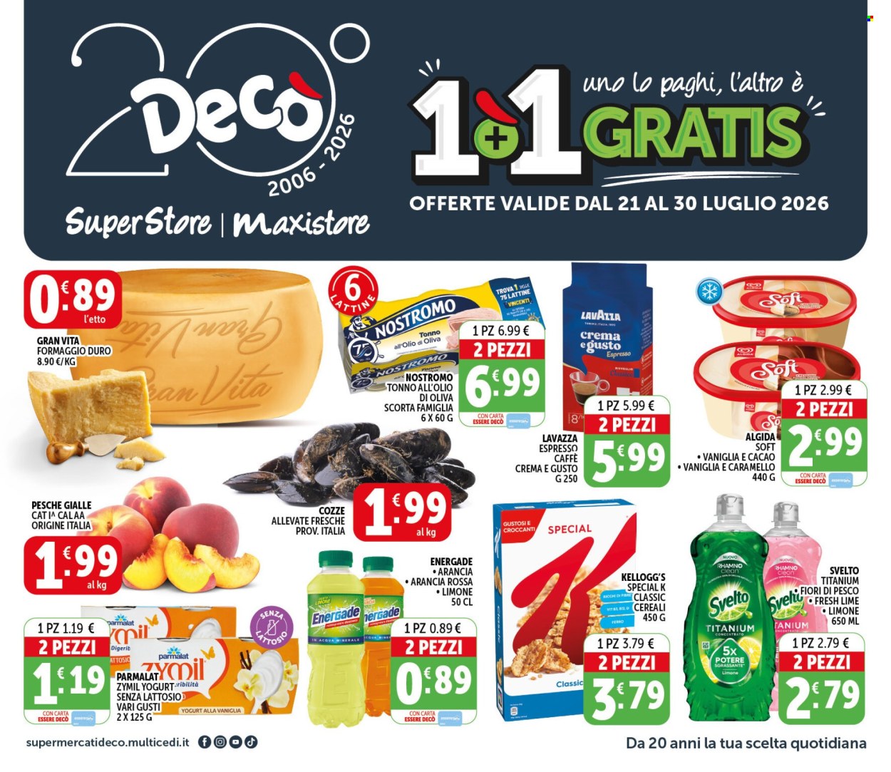 Volantino Deco - 21/7/2026 - 30/7/2026. Pagina 1
