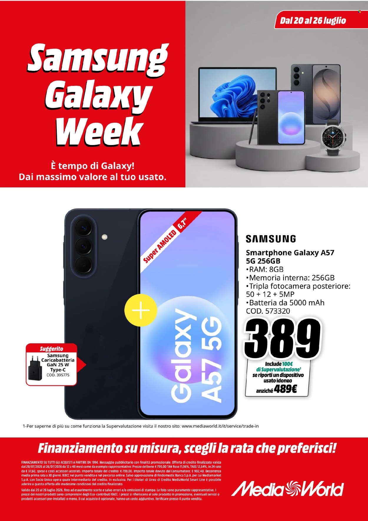 Volantino MediaWorld - 20/7/2026 - 26/7/2026. Pagina 4