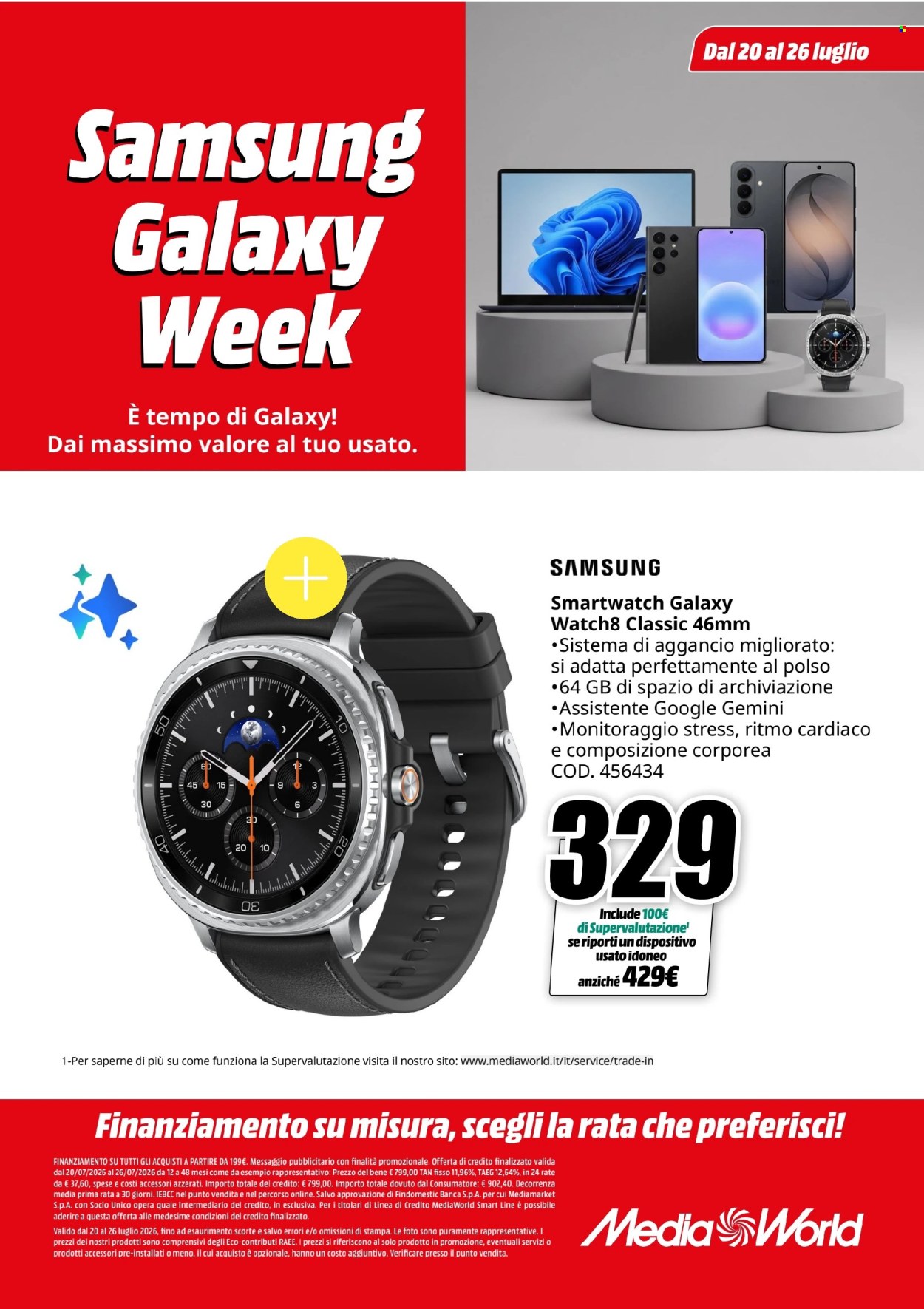 Volantino MediaWorld - 20/7/2026 - 26/7/2026. Pagina 5