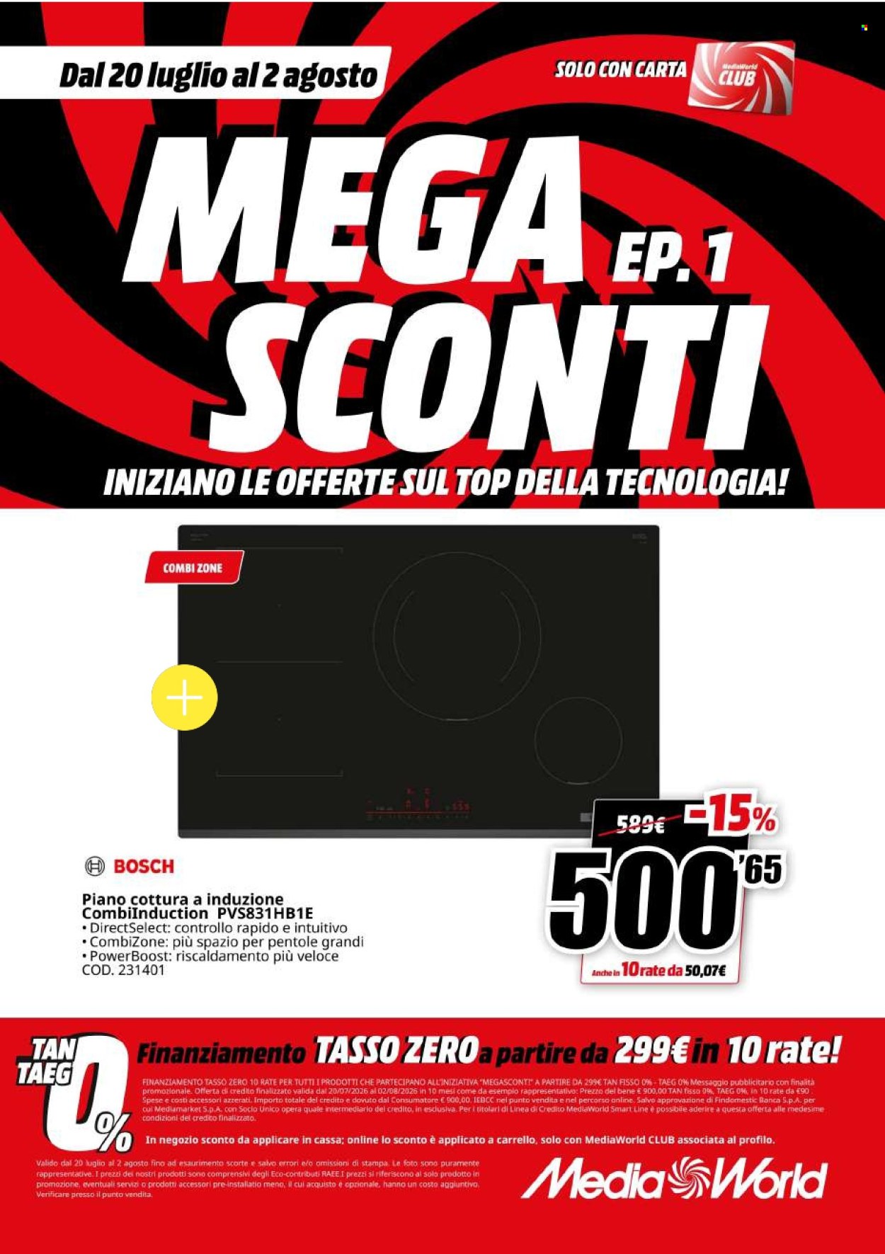 Volantino MediaWorld - 20/7/2026 - 2/8/2026. Pagina 53
