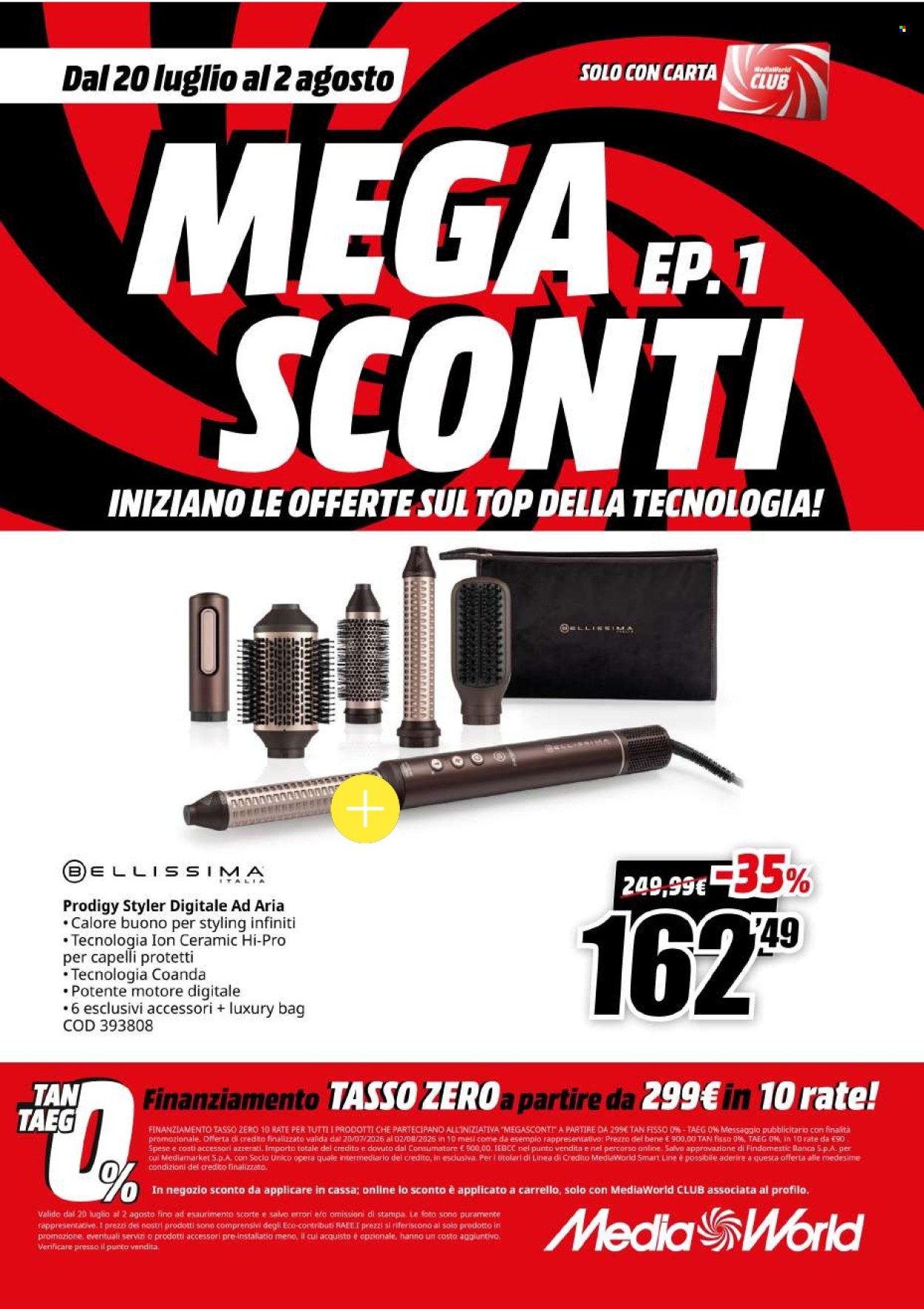 Volantino MediaWorld - 20/7/2026 - 2/8/2026. Pagina 64