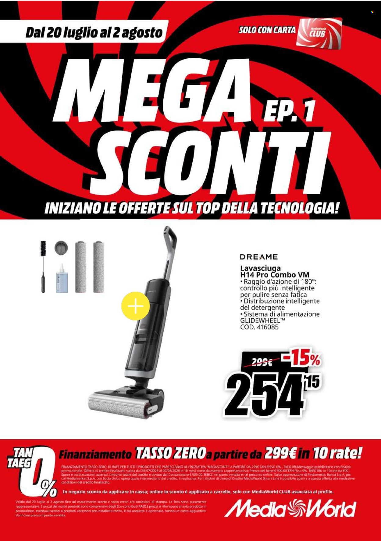 Volantino MediaWorld - 20/7/2026 - 2/8/2026. Pagina 71