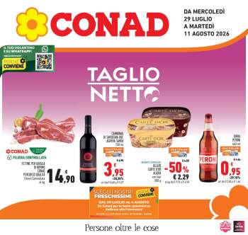 Volantino Conad - 29/7/2026 - 11/8/2026.