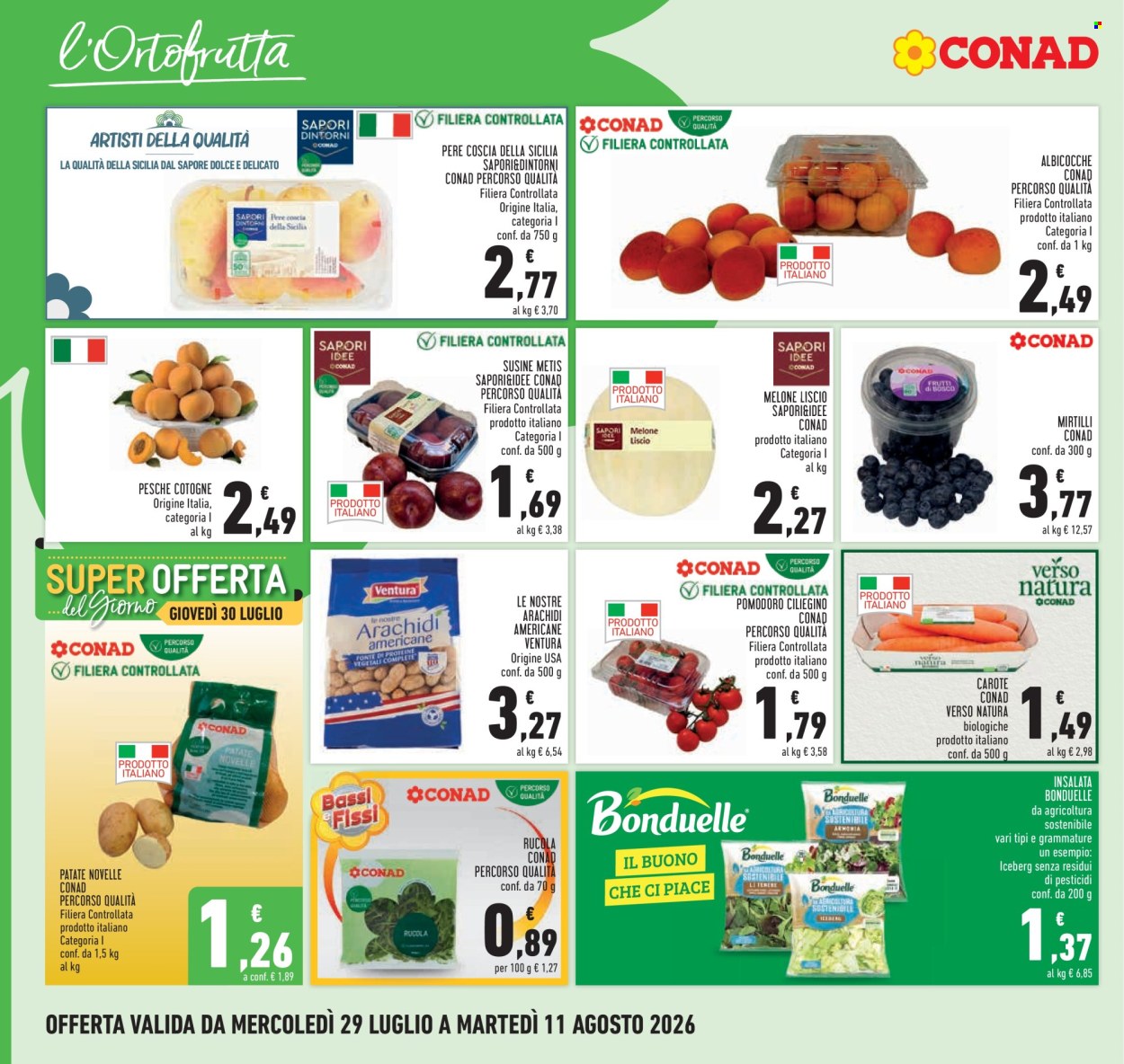 Volantino Conad - 29/7/2026 - 11/8/2026. Pagina 2