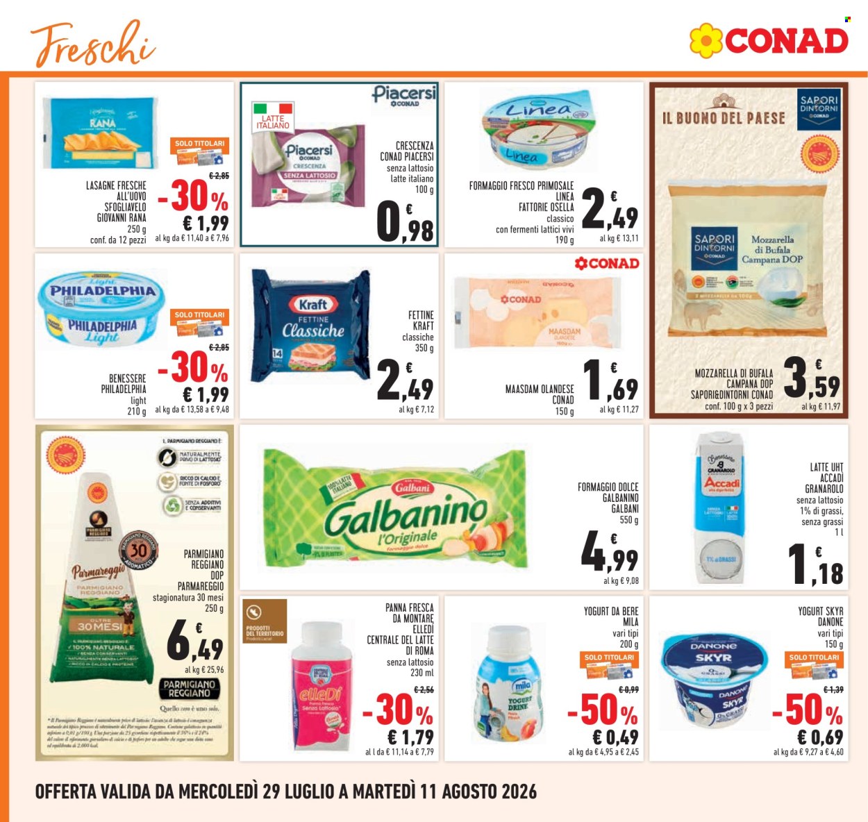 Volantino Conad - 29/7/2026 - 11/8/2026. Pagina 8