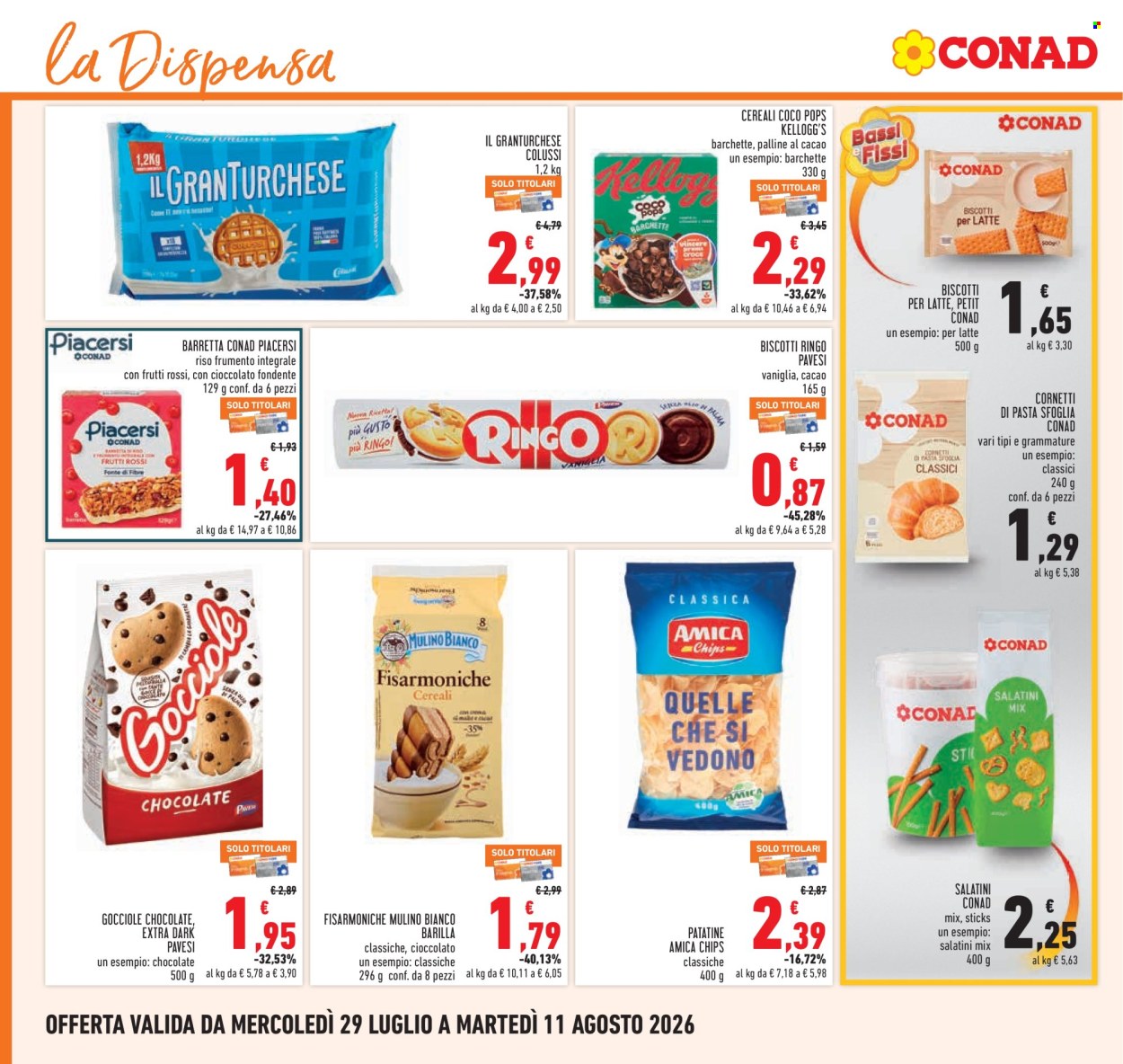 Volantino Conad - 29/7/2026 - 11/8/2026. Pagina 14