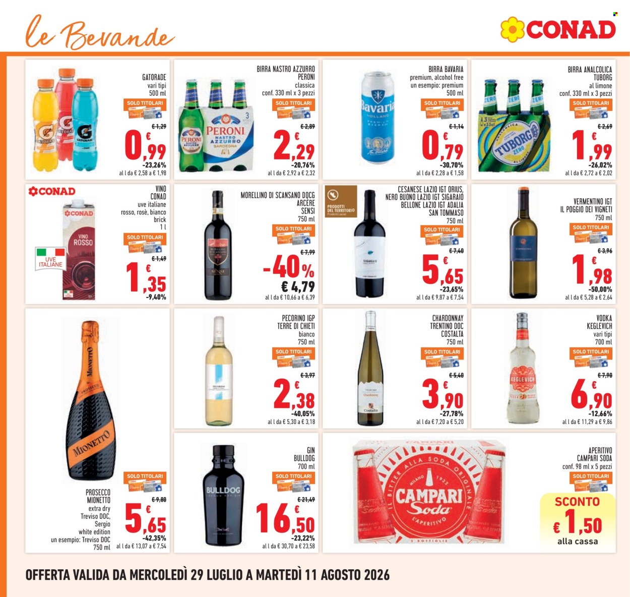 Volantino Conad - 29/7/2026 - 11/8/2026. Pagina 16