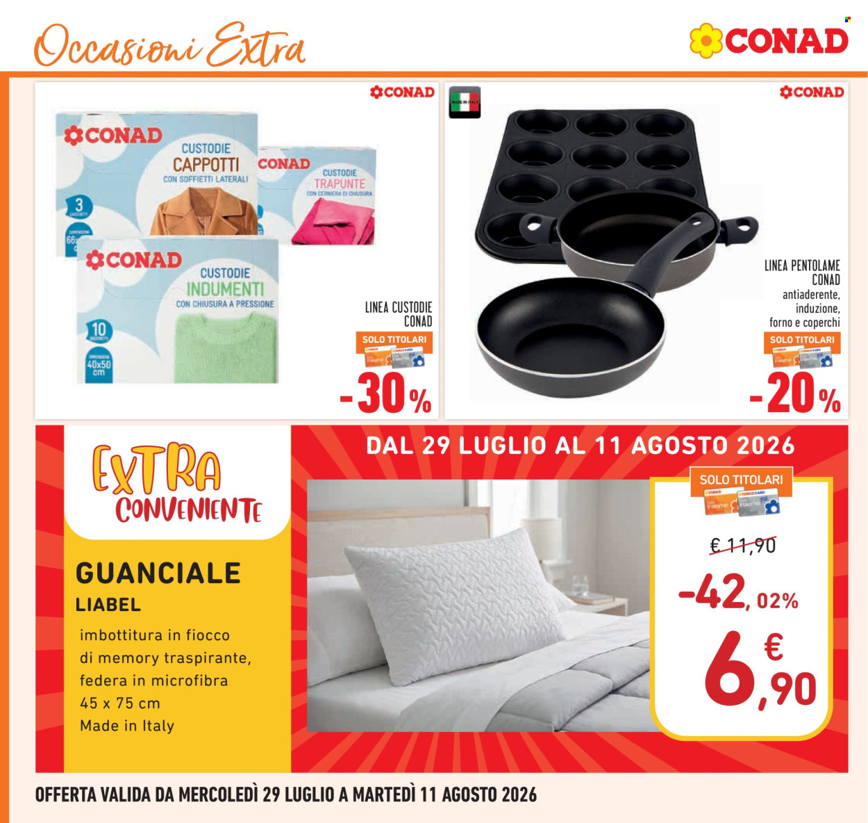 Volantino Conad - 29/7/2026 - 11/8/2026. Pagina 20