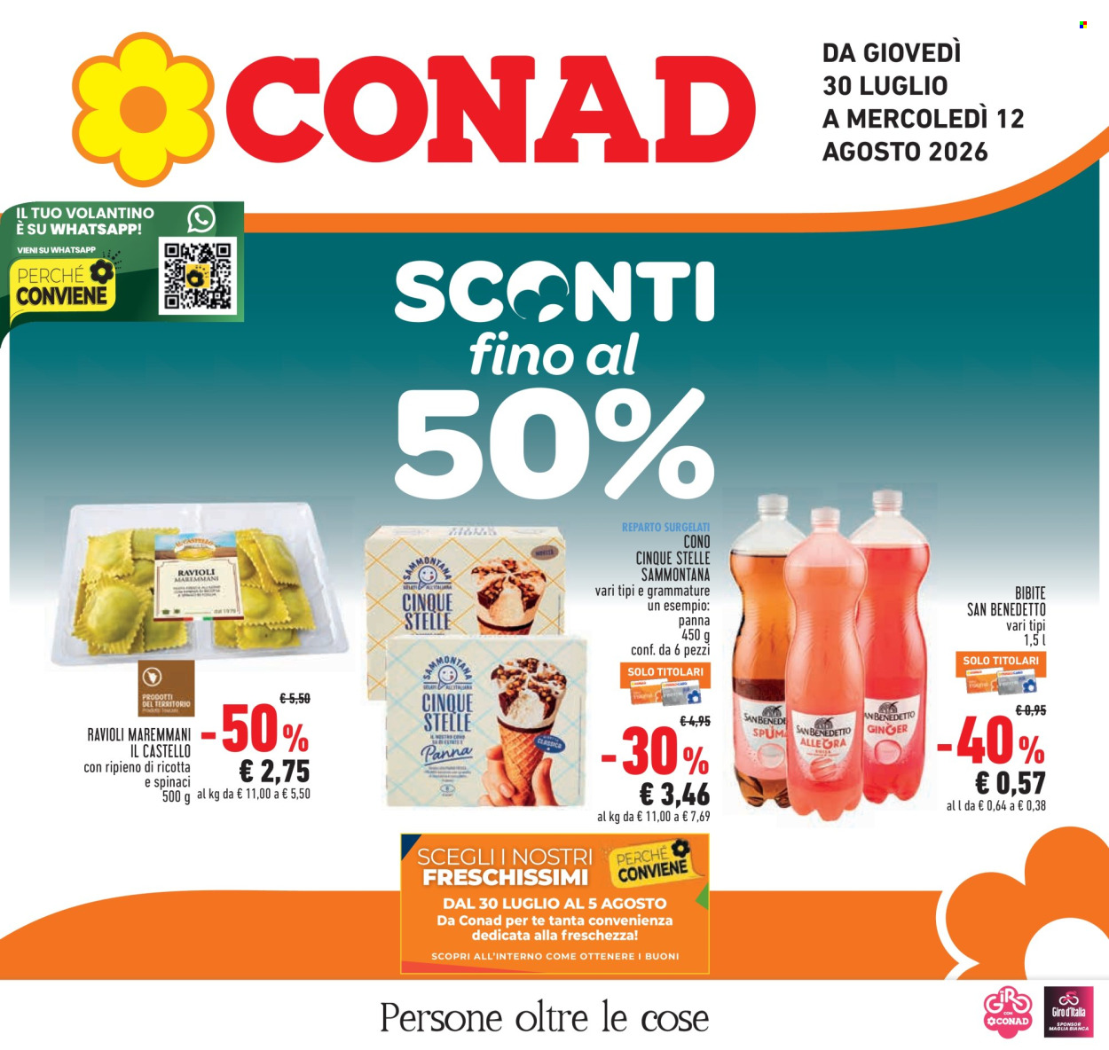 Volantino Conad - 30/7/2026 - 12/8/2026. Pagina 1
