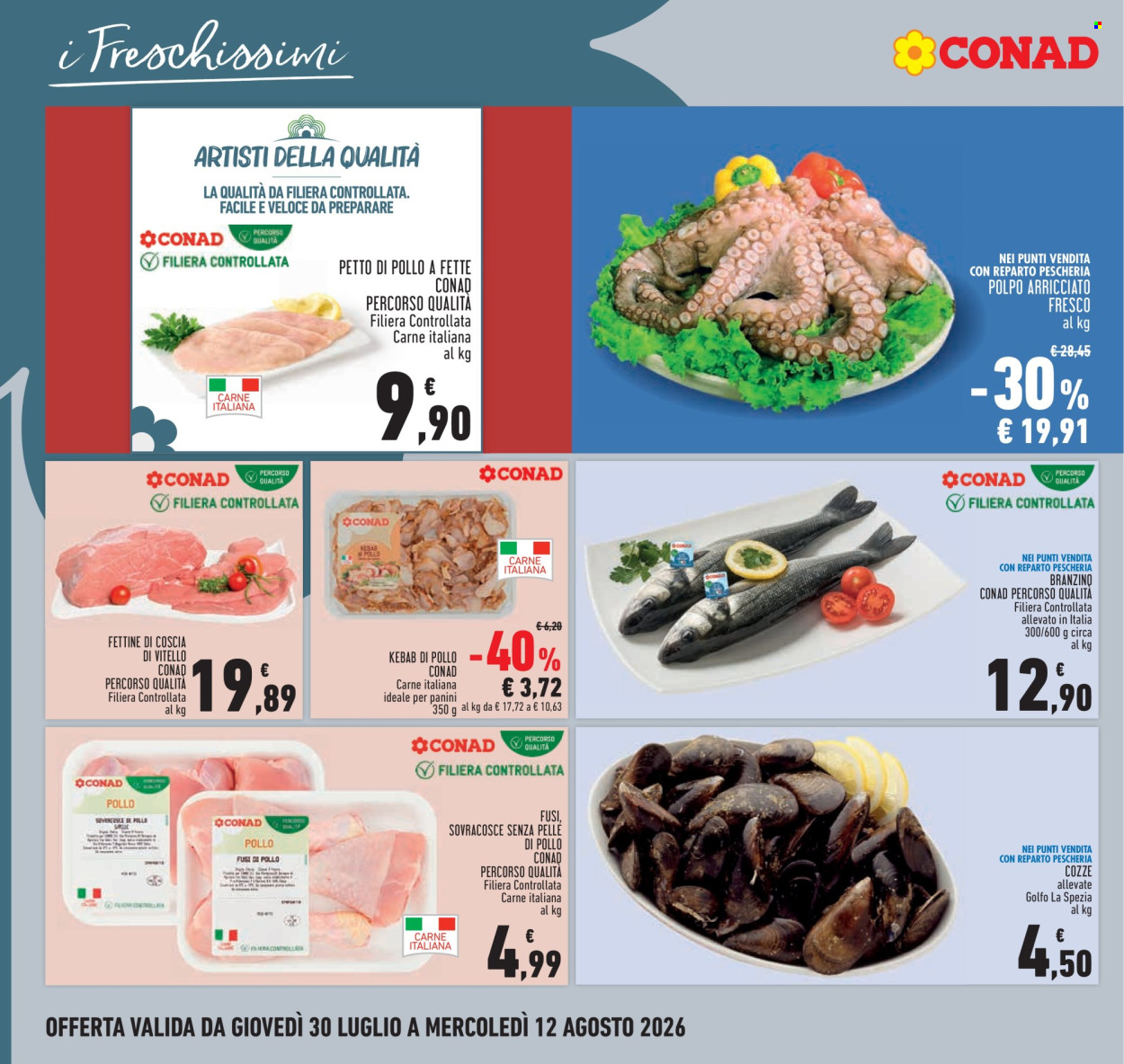 Volantino Conad - 30/7/2026 - 12/8/2026. Pagina 10