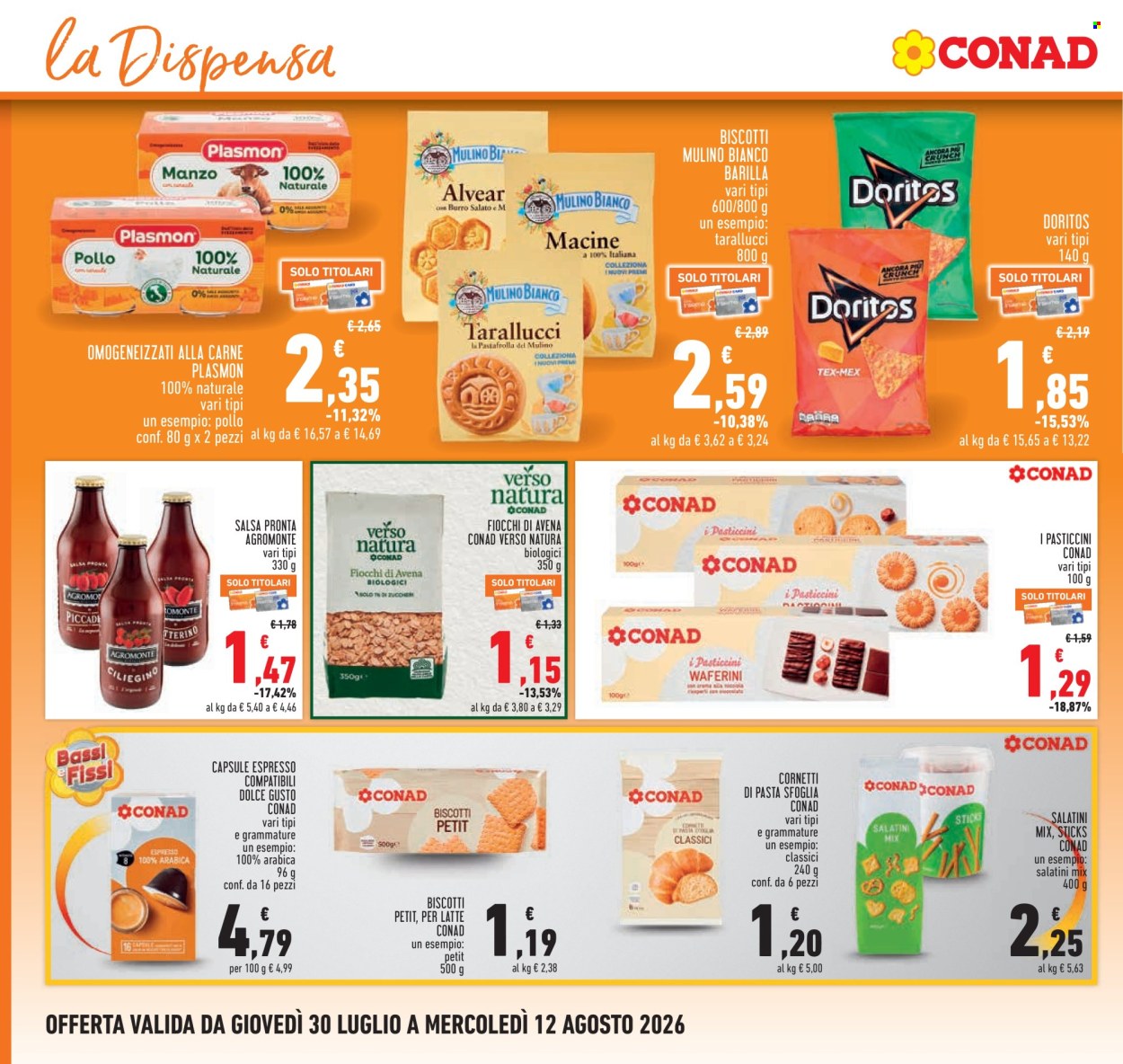 Volantino Conad - 30/7/2026 - 12/8/2026. Pagina 16