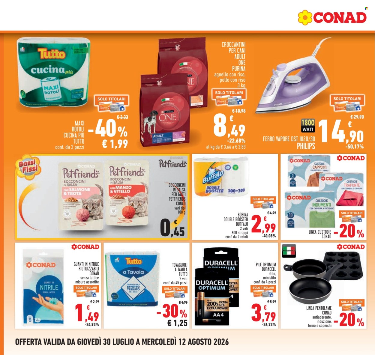 Volantino Conad - 30/7/2026 - 12/8/2026. Pagina 20