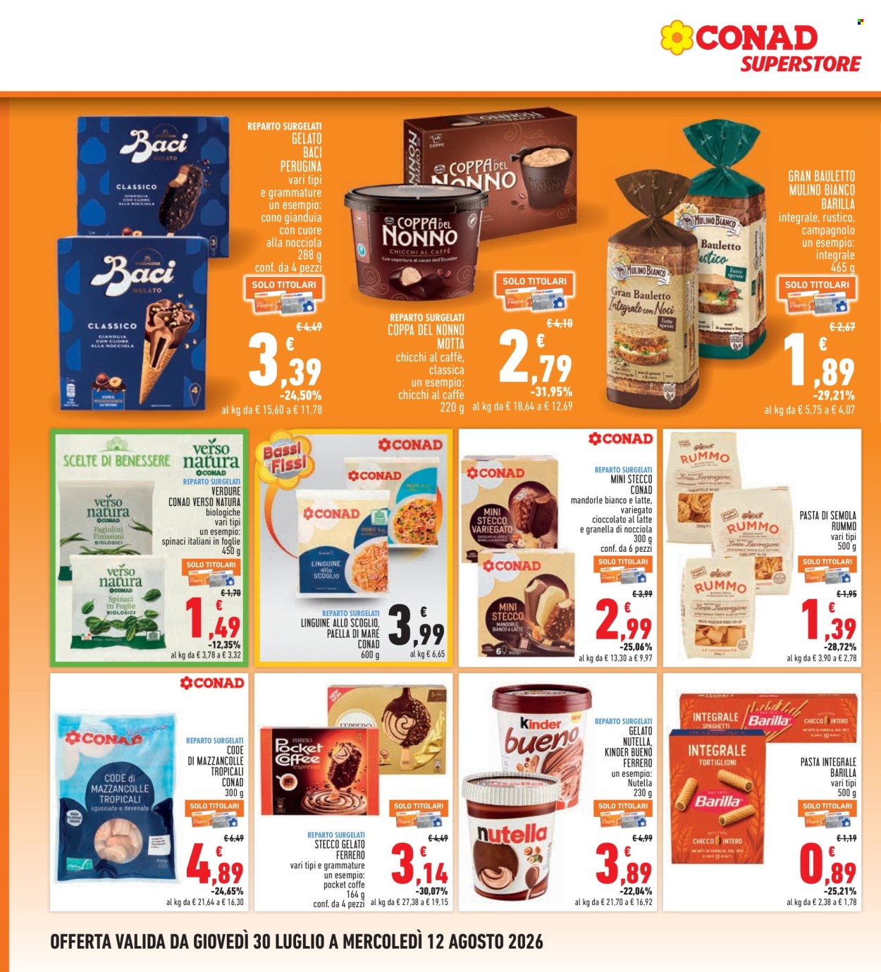 Volantino Conad - 30/7/2026 - 12/8/2026. Pagina 14