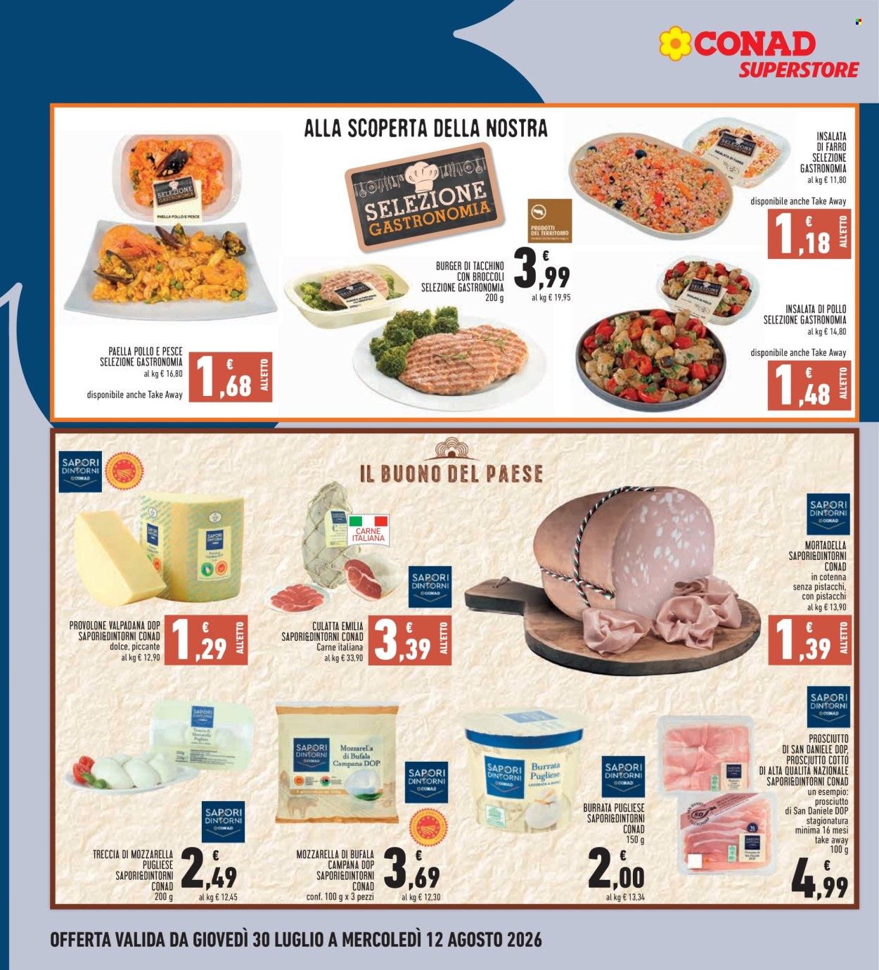 Volantino Conad Superstore - 30/7/2026 - 12/8/2026. Pagina 10
