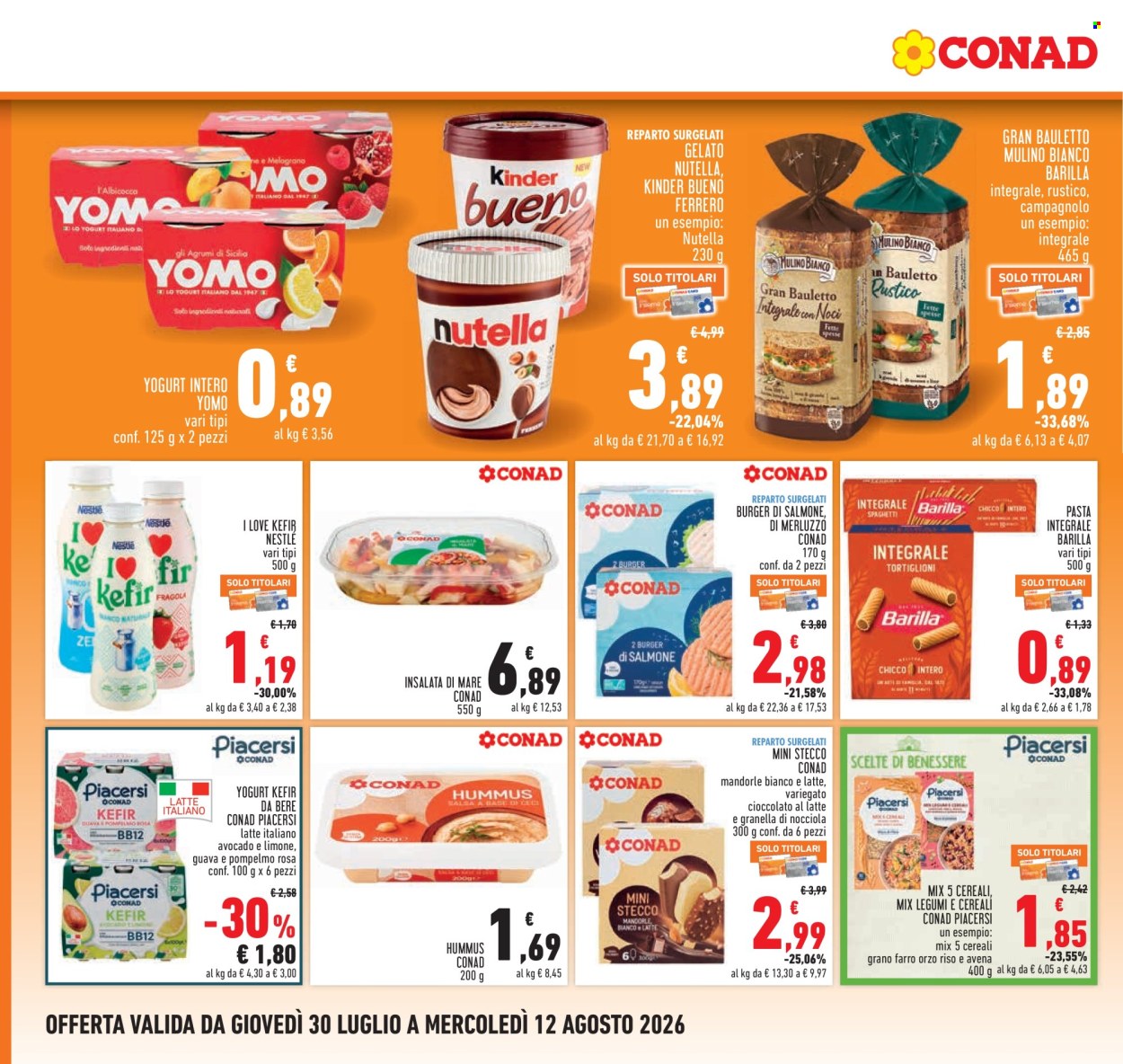 Volantino Conad - 30/7/2026 - 12/8/2026. Pagina 14