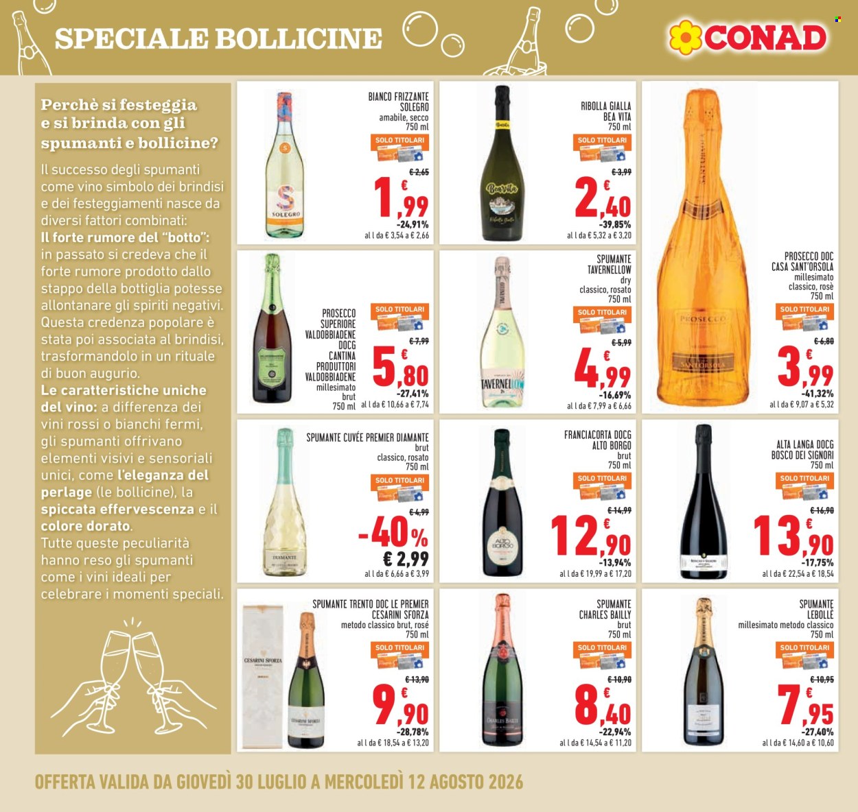 Volantino Conad - 30/7/2026 - 12/8/2026. Pagina 18