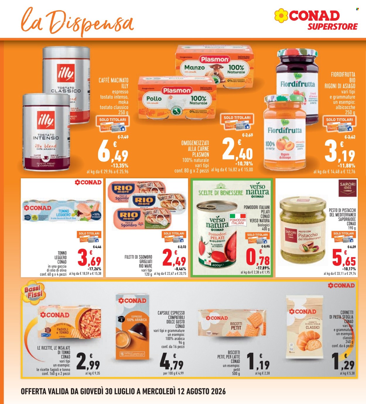 Volantino Conad Superstore - 30/7/2026 - 12/8/2026. Pagina 16