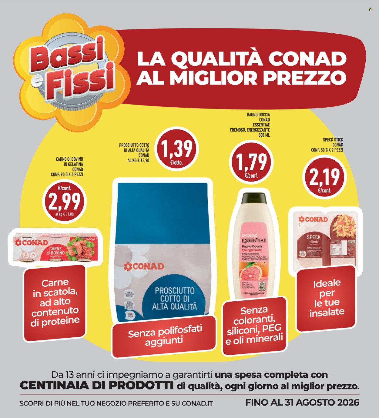 Volantino Conad Superstore - 30/7/2026 - 12/8/2026. Pagina 25
