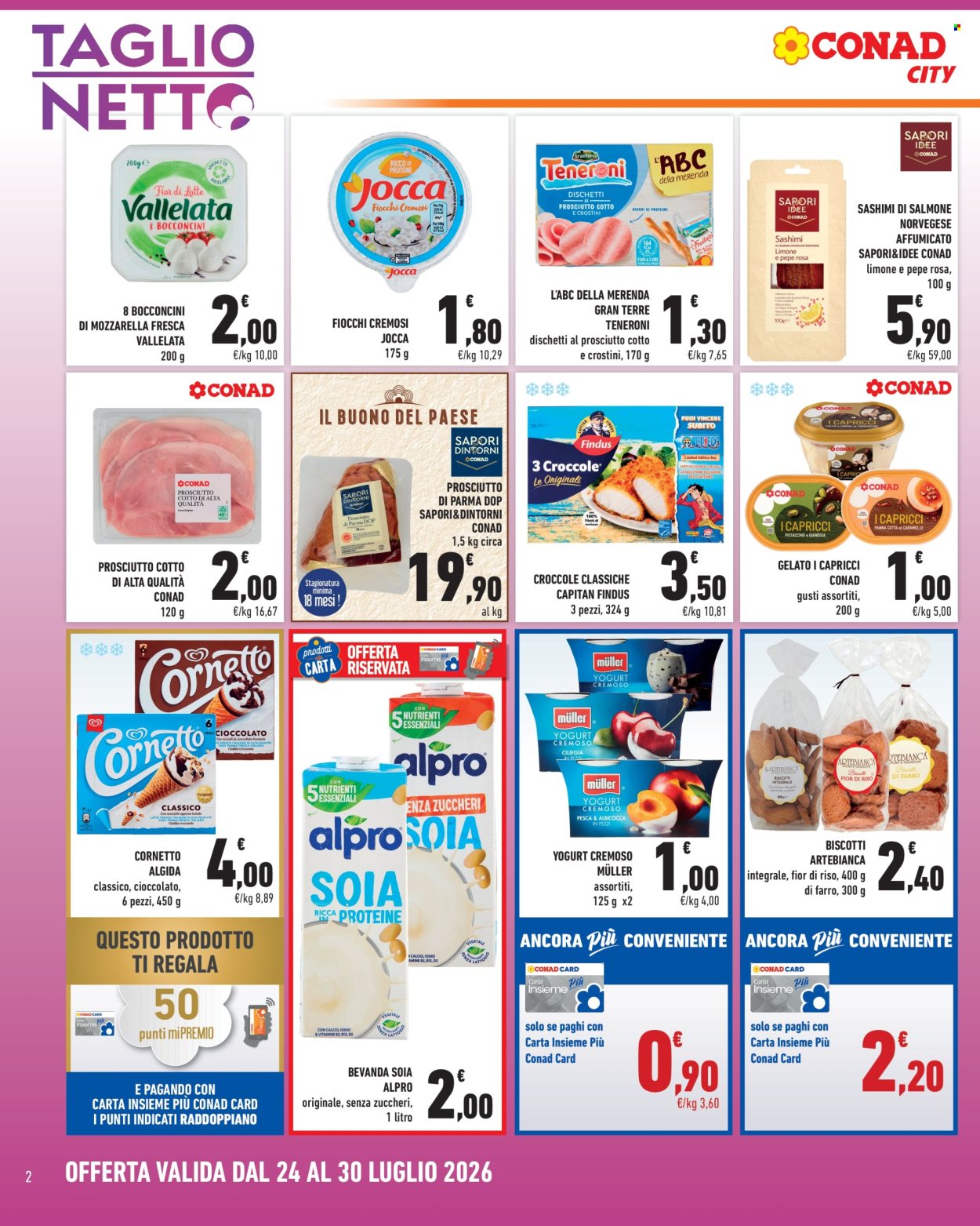 Volantino Conad City - 24/7/2026 - 30/7/2026. Pagina 2