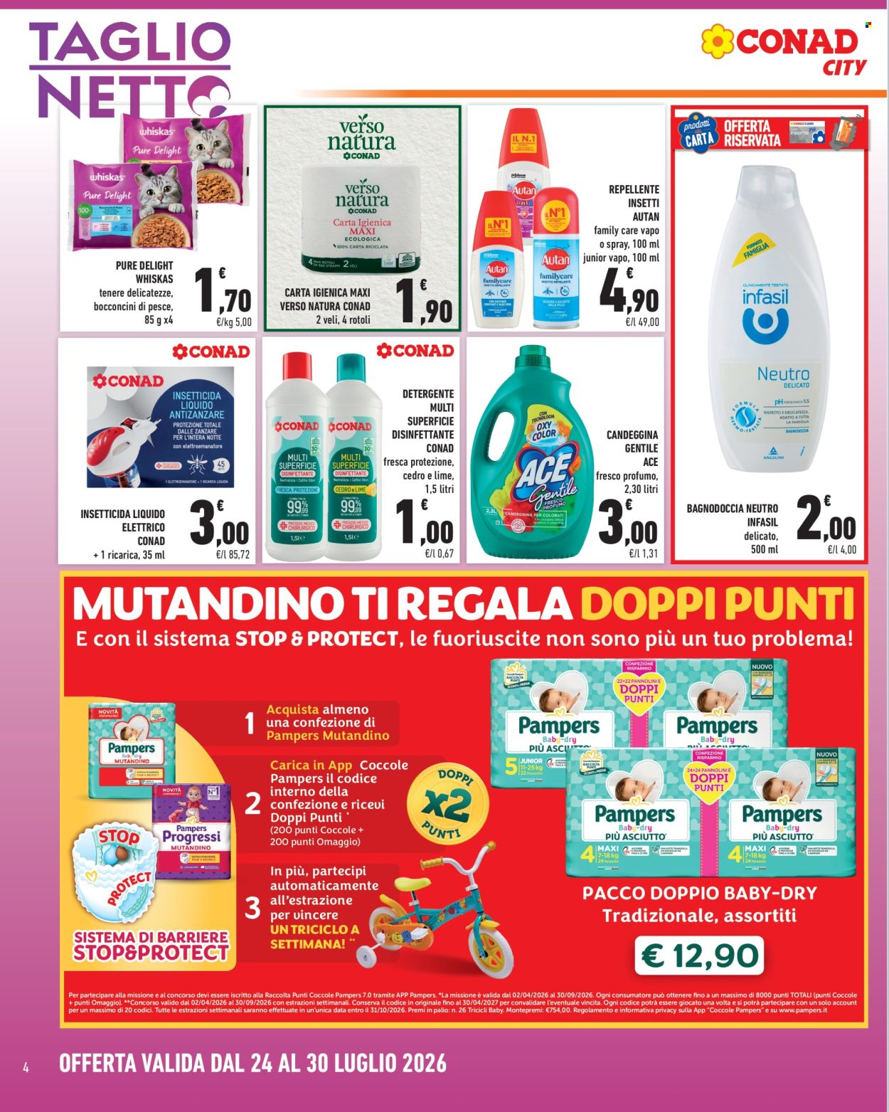 Volantino Conad City - 24/7/2026 - 30/7/2026. Pagina 4