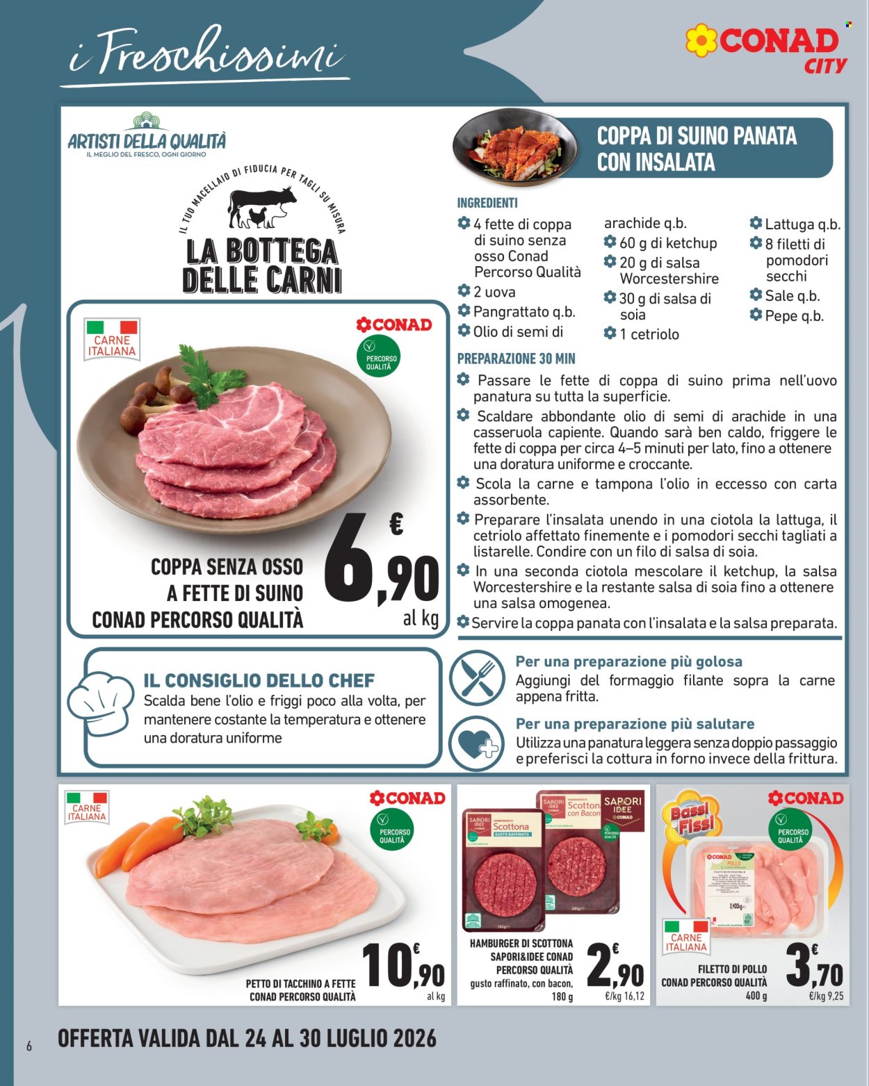 Volantino Conad City - 24/7/2026 - 30/7/2026. Pagina 6